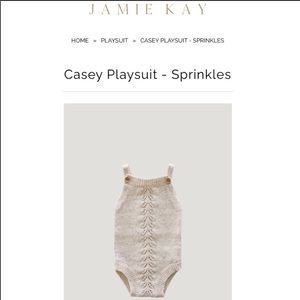 Jamie Kay playsuit